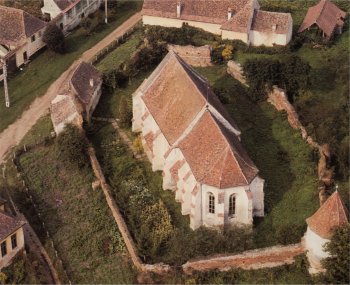 Die Kirche von Mardisch in Siebenb�rgen