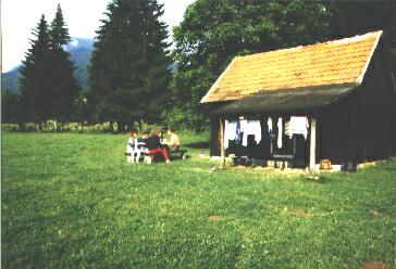 H&uuml;tte im Garcin-Tal bei Kronstadt