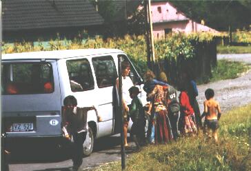 Kleinprobstdorf bei Mediasch, 1992